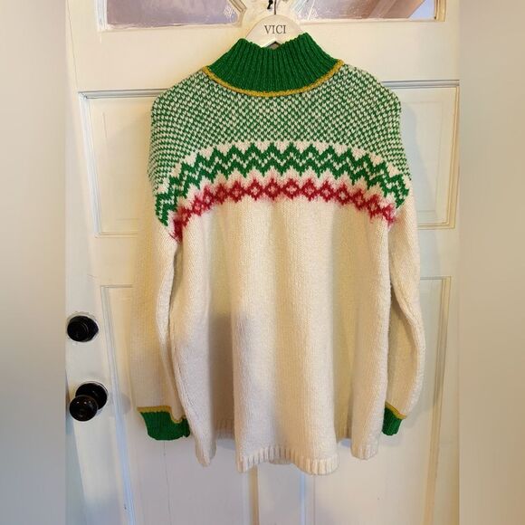 NWT free people cherry heart sweater dress - Picture 5 of 7